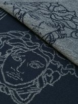 Thumbnail for your product : Versace Medusa Greca scarf - men - Silk/Wool - One Size