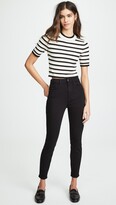 Thumbnail for your product : Frame Ali High Rise Skinny Cropped Cigarette Jeans