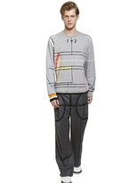 Thumbnail for your product : Givenchy Basketball Court Print Cotton Sweatshirt