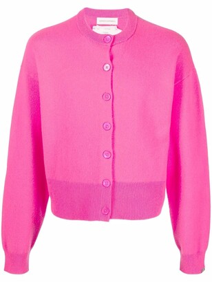 hot pink pullover sweater