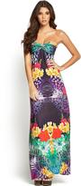 Thumbnail for your product : Lipsy Floral And Animal Bandeau Maxi Dress