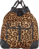 Thumbnail for your product : Rag and Bone 3856 Rag & Bone Leopard-Print Grayson Backpack-Brown