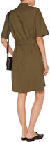 Thumbnail for your product : Adam Lippes Belted cotton shirt dress