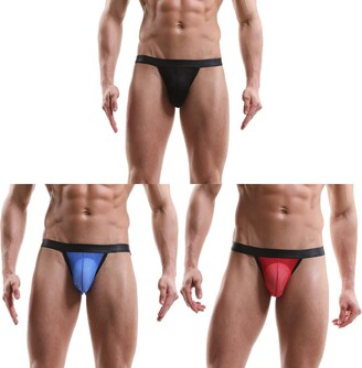 Sexy Men's Underwear Breathable Mesh Protruding U-bag Underwear