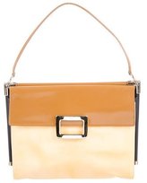 Thumbnail for your product : Roger Vivier Leather Flap Bag