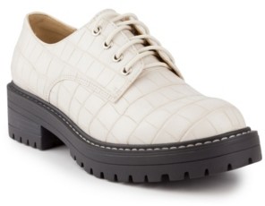 cream oxford shoes