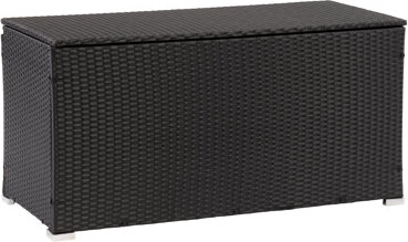 CorLiving 81 Gallon Wicker Deck Box