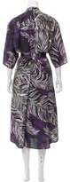 Thumbnail for your product : Tome Floral Print Belted Dress w/ Tags