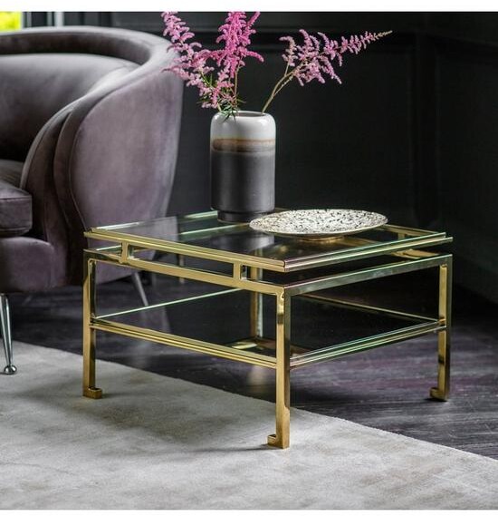 Hometown Interiors Aldinga Side Table Gold ShopStyle