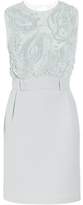 Thumbnail for your product : Preen by Thornton Bregazzi Atmosphere Beaded Chiffon And Crepe Mini Dress