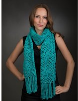 Thumbnail for your product : Elizabeth Koh Turquoise Dream Railey Oversized Scarf