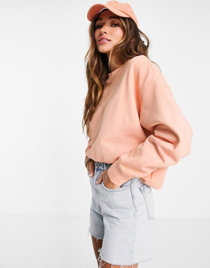 pink levis sweatshirt