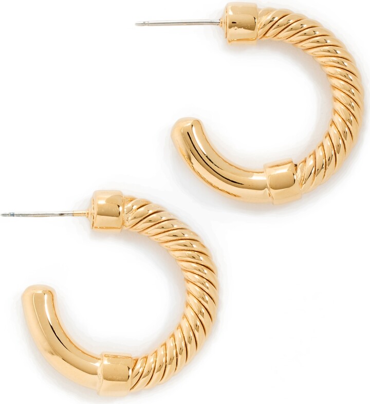 SOKO  Laini Mini Hoop Earrings