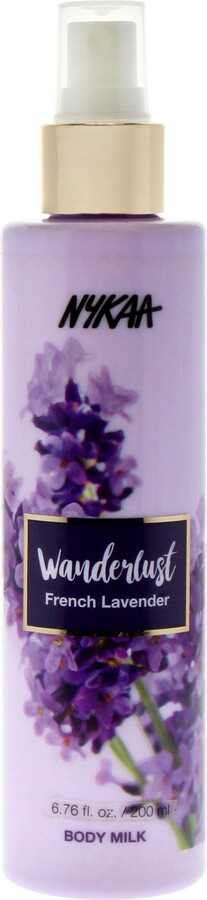 Wanderlust Body Milk - French Lavender by Nykaa Naturals for Women - 6.76 oz Body Milk