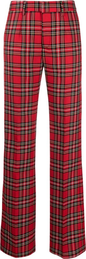 Red Tartan Trousers