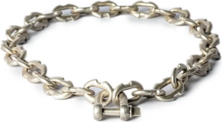 Parts of Four Charm Chain choker necklace