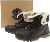 Thumbnail for your product : Palladium Womens Black Baggy Shearling Trainers