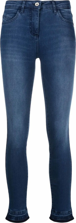 Patrizia Pepe High-Waisted Skinny Jeans