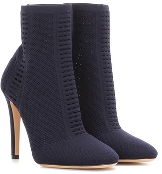 Gianvito Rossi Vires knitted ankle boots