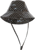Thumbnail for your product : Dolce & Gabbana Black and white spotted rain hat