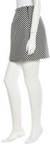 Thumbnail for your product : Michael Kors Checkered Wool Skirt
