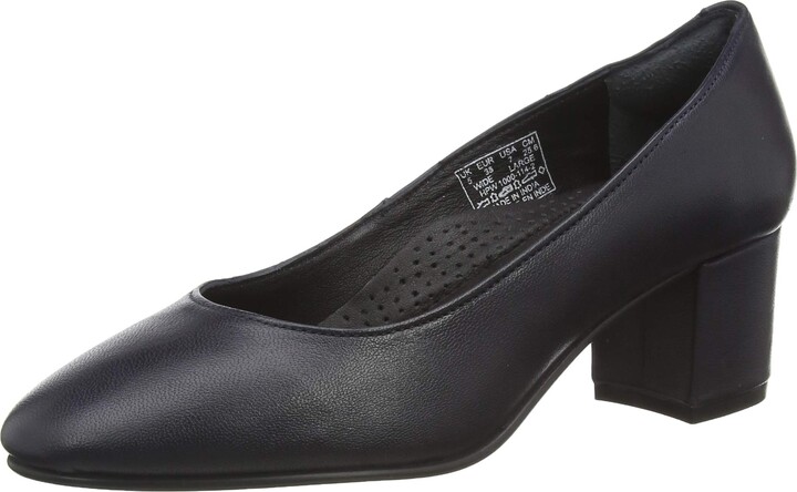 navy blue pumps uk