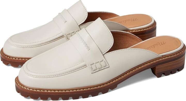 Madewell The Loafer (Pale Oyster) Women's Shoes ShopStyle
