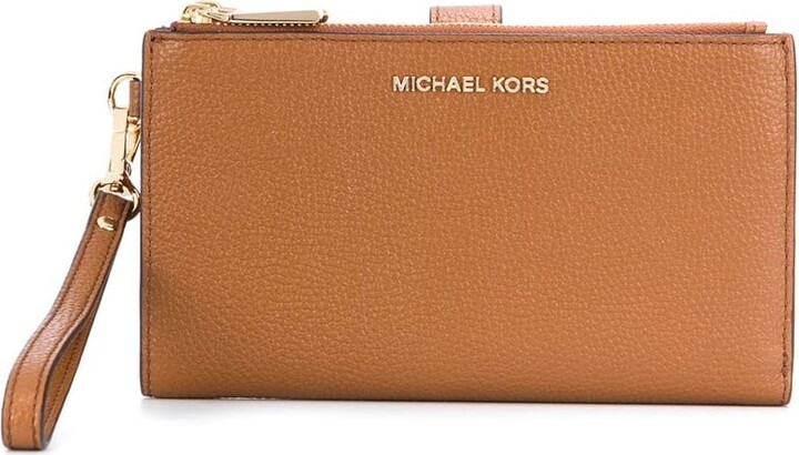Michael Kors Jet Set Long Gold Leather Chain Clutch Handbag Shoulder Bag  Golden ref.275168 - Joli Closet