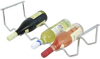 Oenophilia Under Cabinet 6-Bottle Wine Rack In Silver
