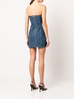 Thumbnail for your product : Reformation Madilyn strapless denim dress