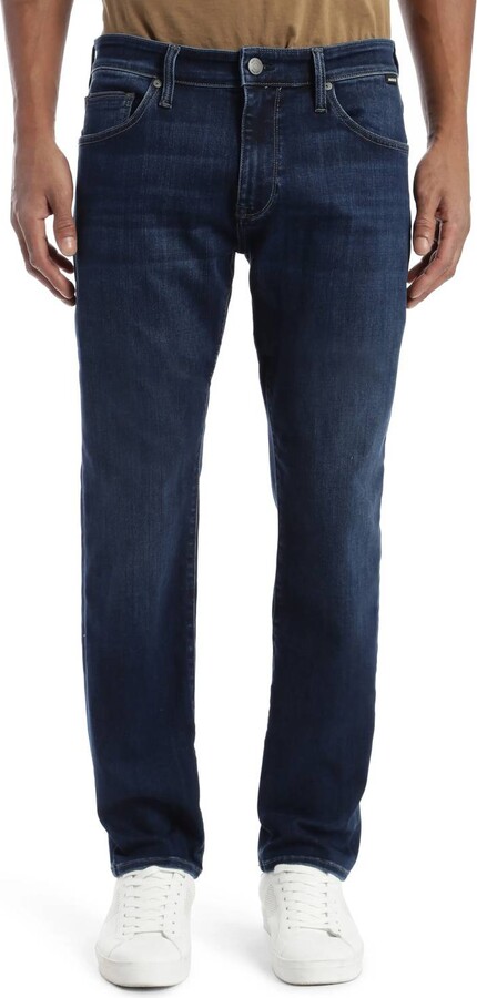 Mavi Jeans Marcus Slim Straight Leg Jeans In Dark Blue Supermove