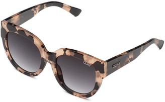 Quay Sunglasses Womens **Quay X Jlo Limelight Milky Tortoiseshell And Smoke Sunglasses - Multi