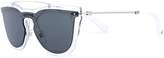 Thumbnail for your product : Valentino Eyewear Garavani Rockstud embellished D-frame sunglasses