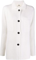 Thumbnail for your product : Sminfinity Ribbed-Knit Button-Up Cardigan