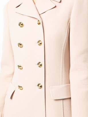 Giambattista Valli Double-Breasted Fitted Coat