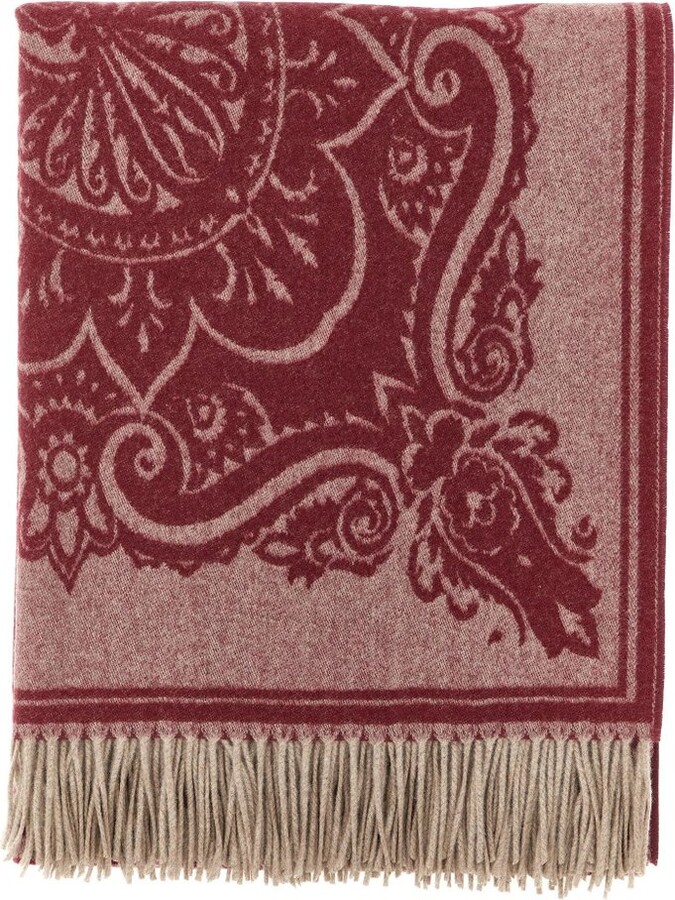 ETRO HOME Alocasia Paisley Plaid