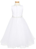 Thumbnail for your product : Joan Calabrese for Mon Cheri Tulle Dress (Big Girls)