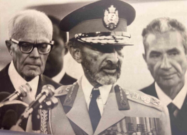 1stDibs Unknown, Haile Selassie, Sandro Pertini and Aldo Moro - Vintage Photo - 1970s, 1970s