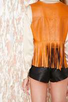 Thumbnail for your product : Nasty Gal Vintage Rough Rider Leather Vest