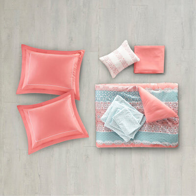 YUETAODIANZI Boho Comforter Set With Bed Sheets