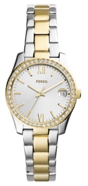 fossil scarlette two tone