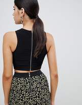 Thumbnail for your product : Rare London Flower Lace Crop Top