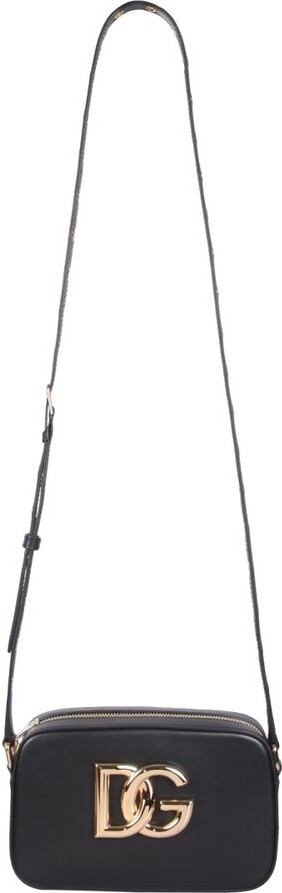 Dolce & Gabbana 3.5 Logo Plaque Crossbody Bag