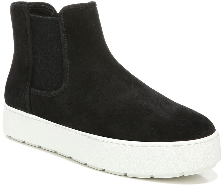 shearling lined sneaker boots