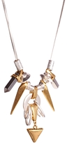 Thumbnail for your product : Pilgrim Silver Plated Spike Detail Necklace