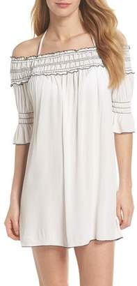 Becca Nightingale Off the Shoulder Cover-Up Dress