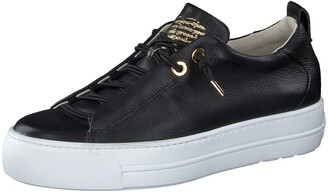 paul green sneakers black