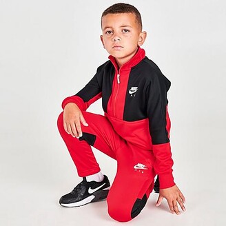 Nike Boys' Little Kids' Air Tricot Half-Zip Top and Jogger Pants Set -  ShopStyle