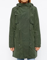 Thumbnail for your product : Oasis Draped Zip Parka