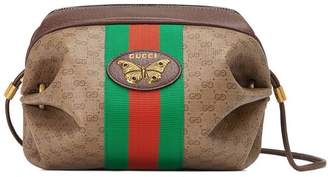 Gucci Mini GG bag with Web and butterfly